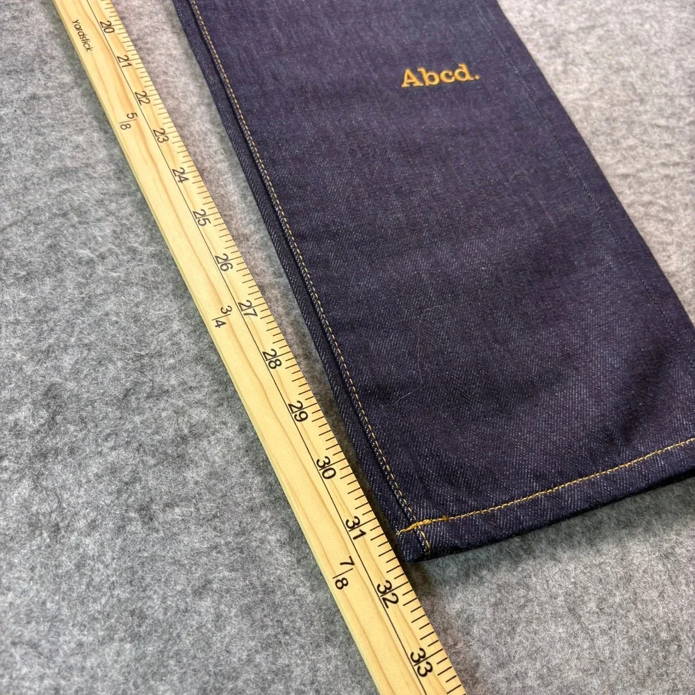 Advisory Board Crystals Abcd Slim Fit Jean Rinse Indigo Denim Made in Italy 32